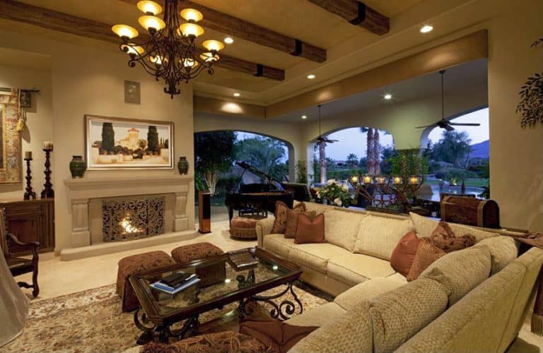 27 Beautiful Earth Tone Living Room Designs - Designing Idea