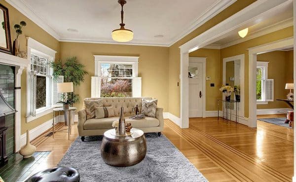 paint finish for living room walls