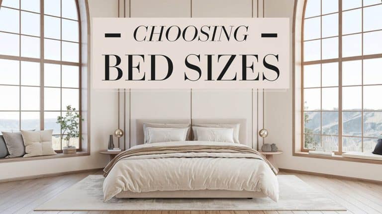 Choosing Bed Sizes (King, Queen, Full & Twin Bed Dimensions)