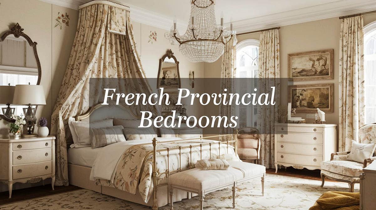 French Provincial Bedroom Designs