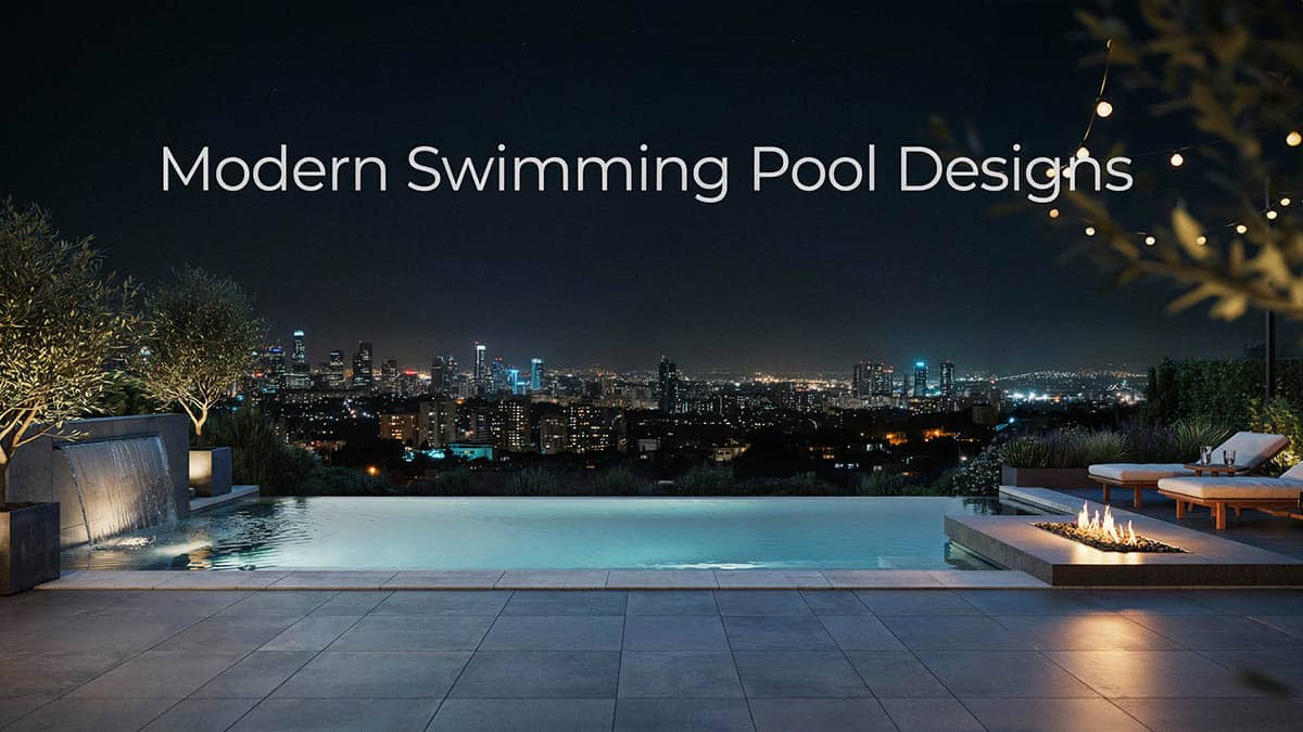 Modern swimming pool designs