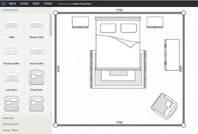 Plan your room design program