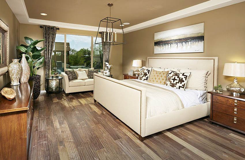 New Hardwood Floor Bedroom Ideas for Small Space