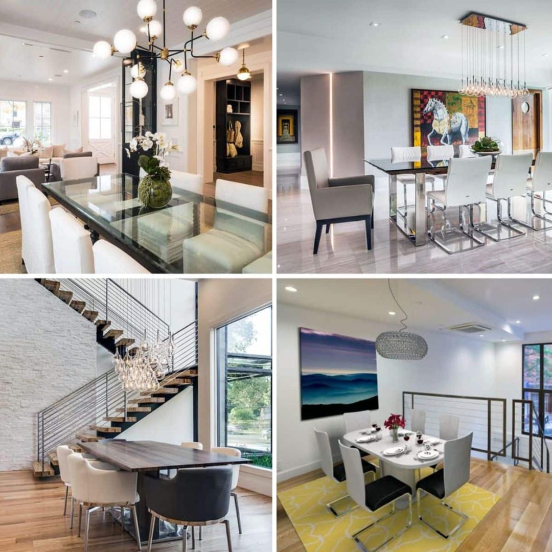 43 Modern Dining Room Ideas (Stylish Designs)