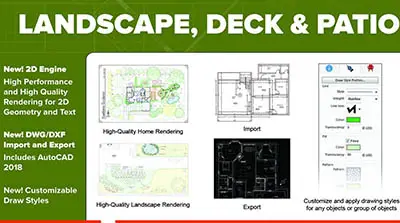 Punch landscape deck and patio