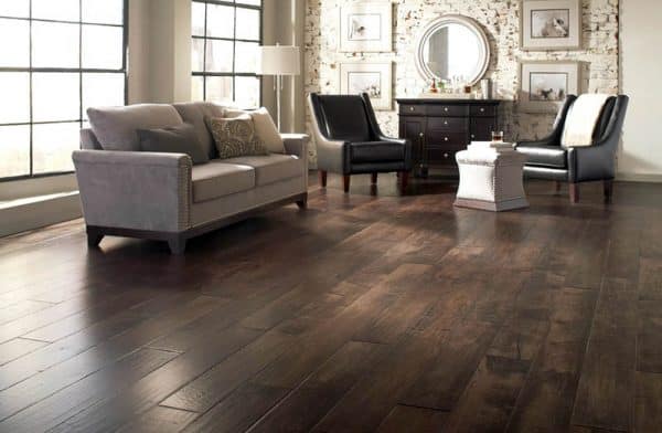 Distressed Hardwood Flooring