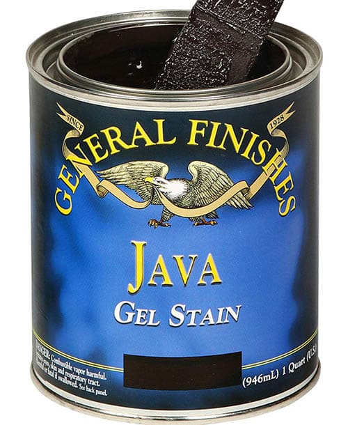 Gel stain for stair railing