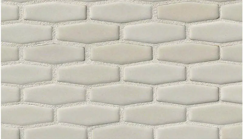 Ceramic elongated pattern
