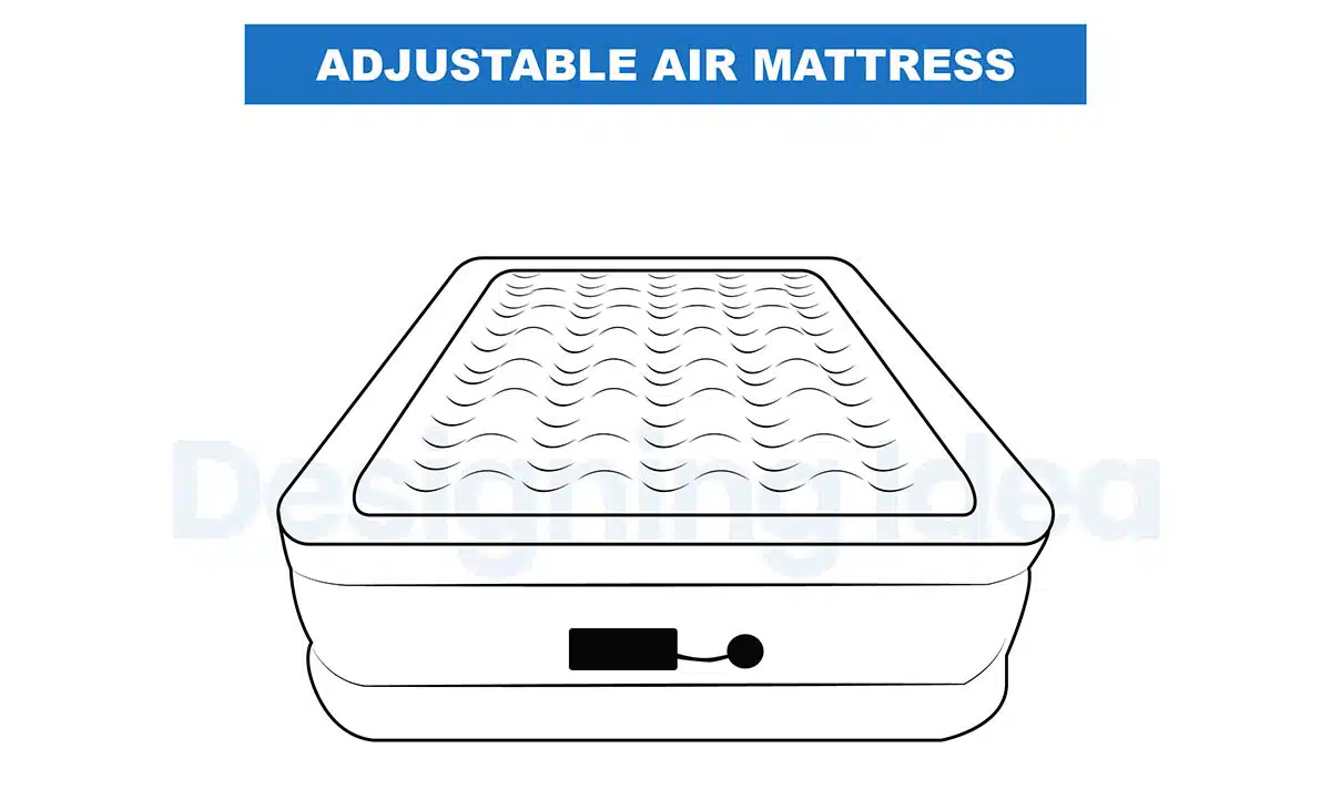Adjustable air-mattress