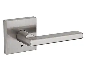 Metal door lever
