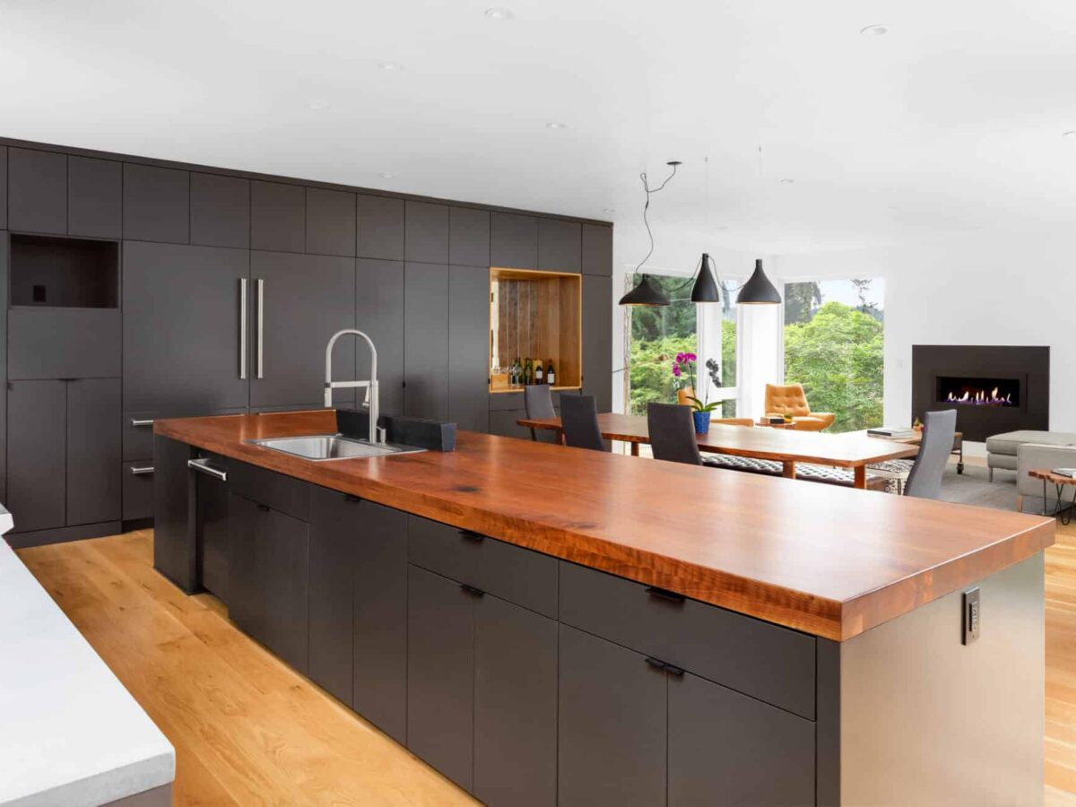 Beautiful Black Kitchen Cabinets Design Ideas   Designing Idea