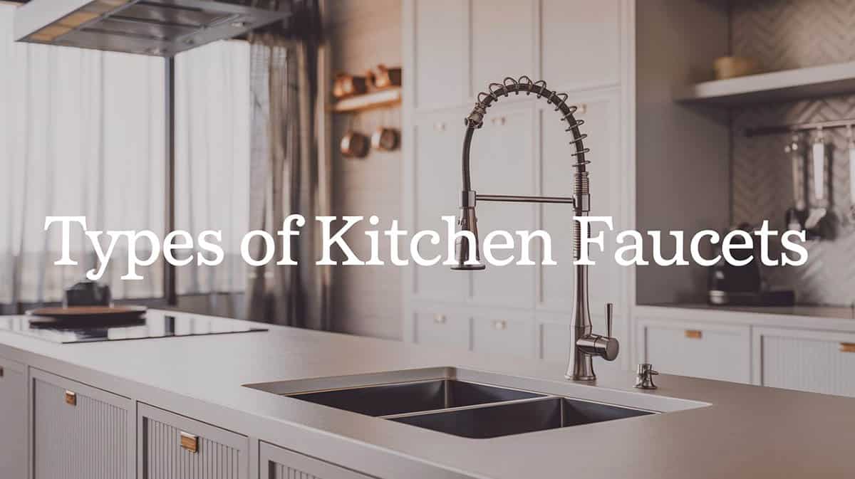 Types of kitchen faucets