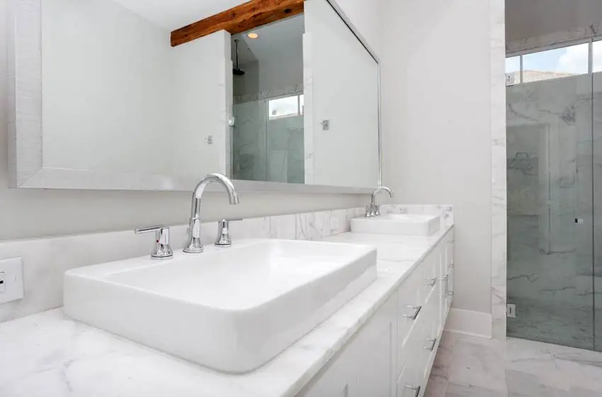 Bathroom with sink and countertop