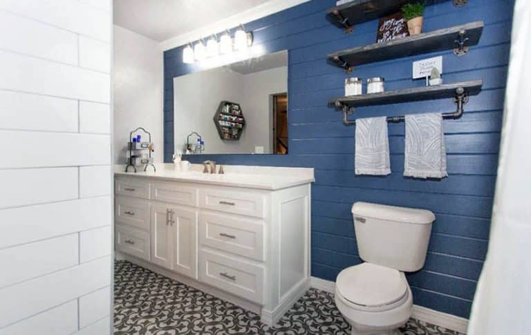 29 Beautiful Shiplap Bathroom Ideas Walls And Ceiling