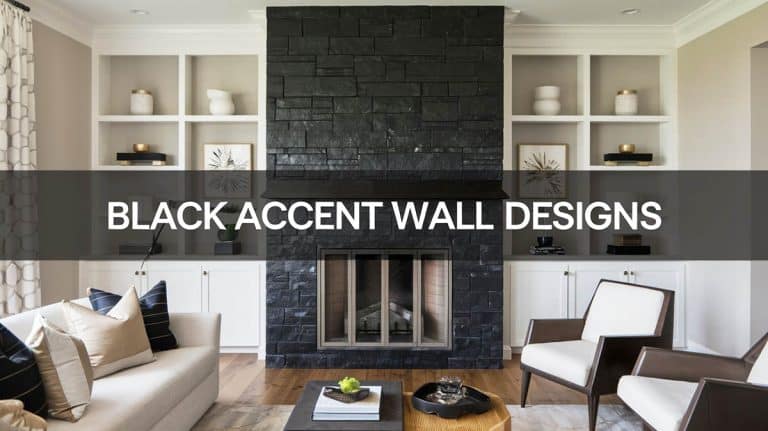 How To Use A Black Accent Wall For Your Interior Designs