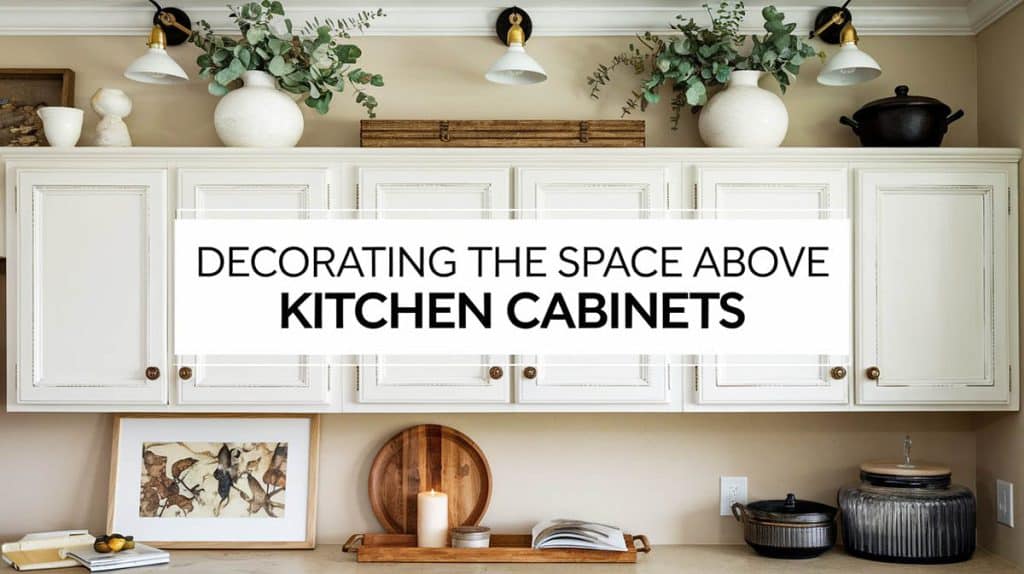 25 Decorating Ideas for the Space Above Kitchen Cabinets