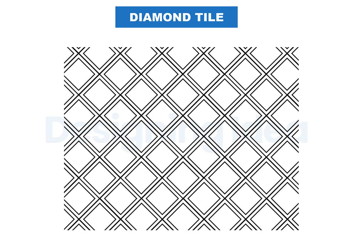 Diamond tile