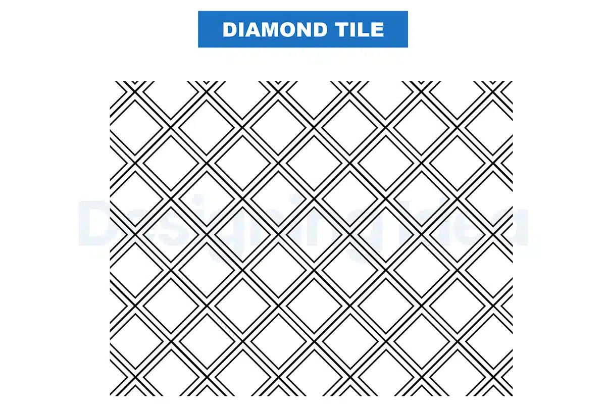 Diamond tile