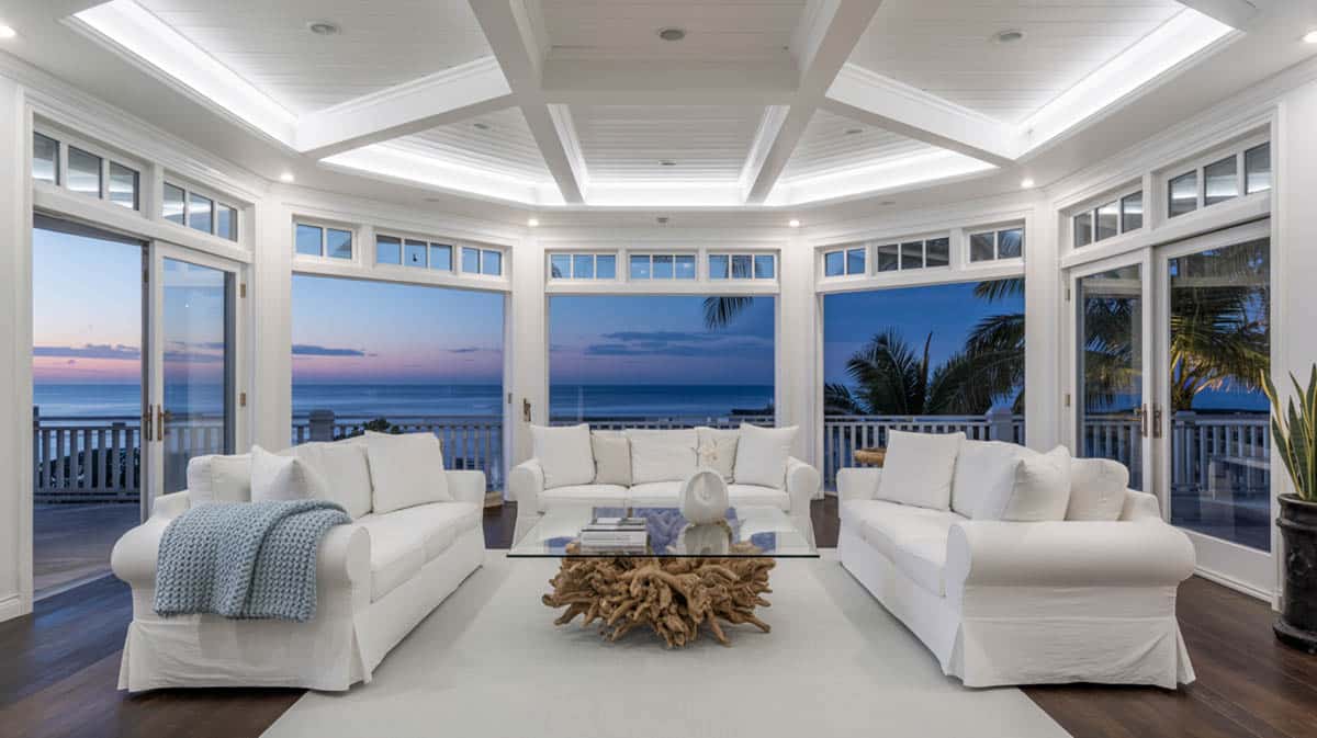 Another excellent example of using neutral color to create a