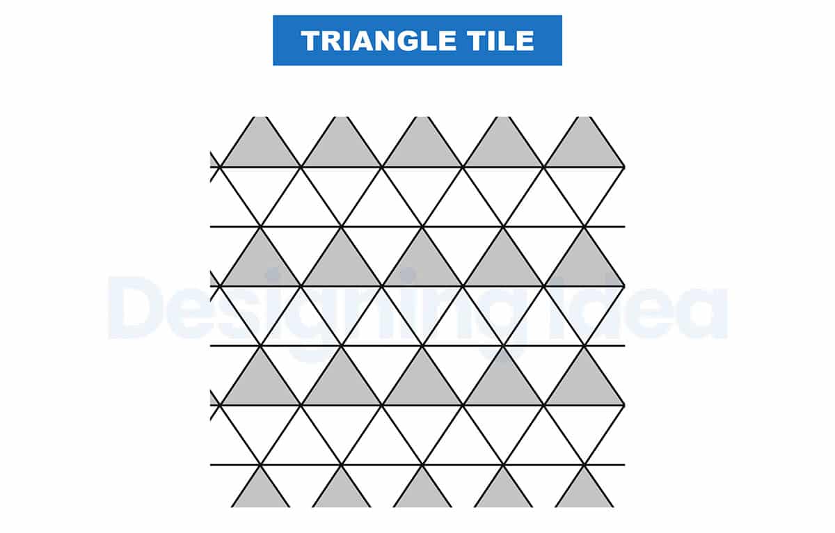 Triangle tile