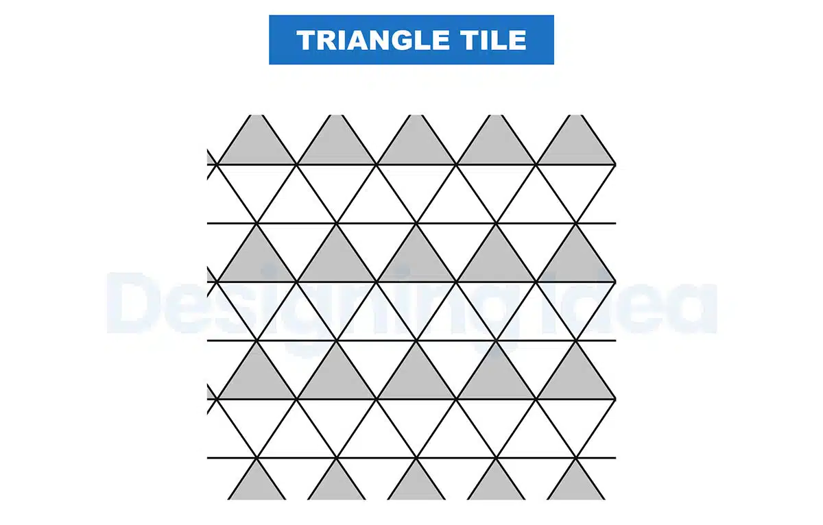 Triangle tile