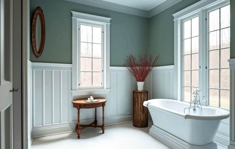 23 Gorgeous Bathroom Wainscoting Ideas (Best Styles & Materials ...