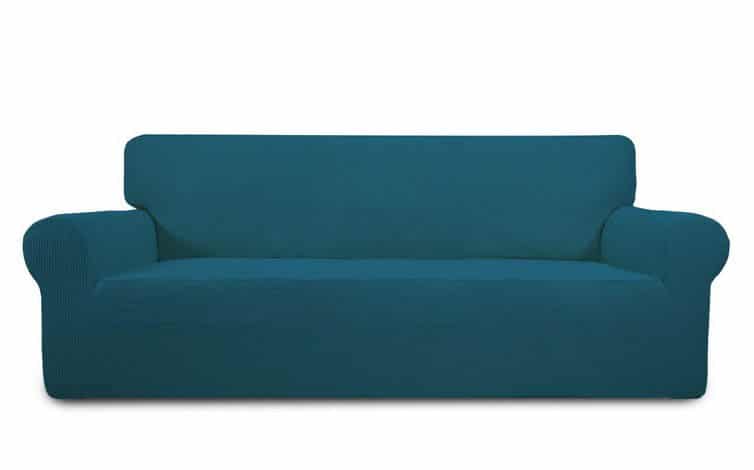 Spandex stretch sofa slipcover