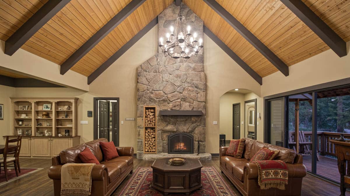 For this design, the walls were painted a soft taupe shade to
