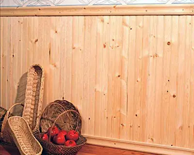 Wood wainscoting kit