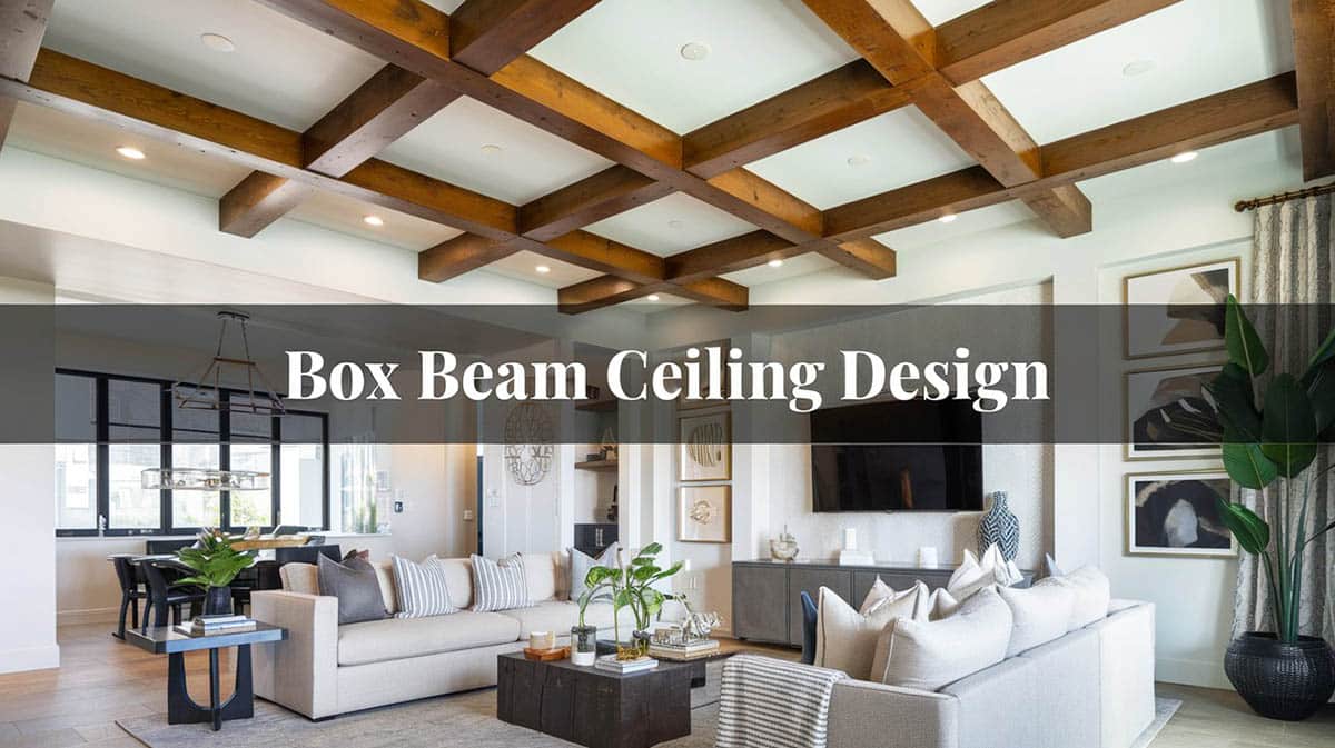 Box beam ceiling design