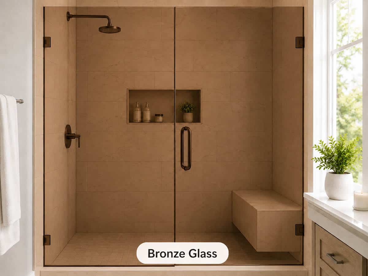 Bronze glass