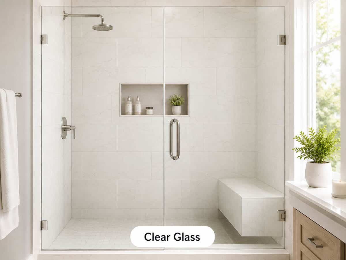Clear glass