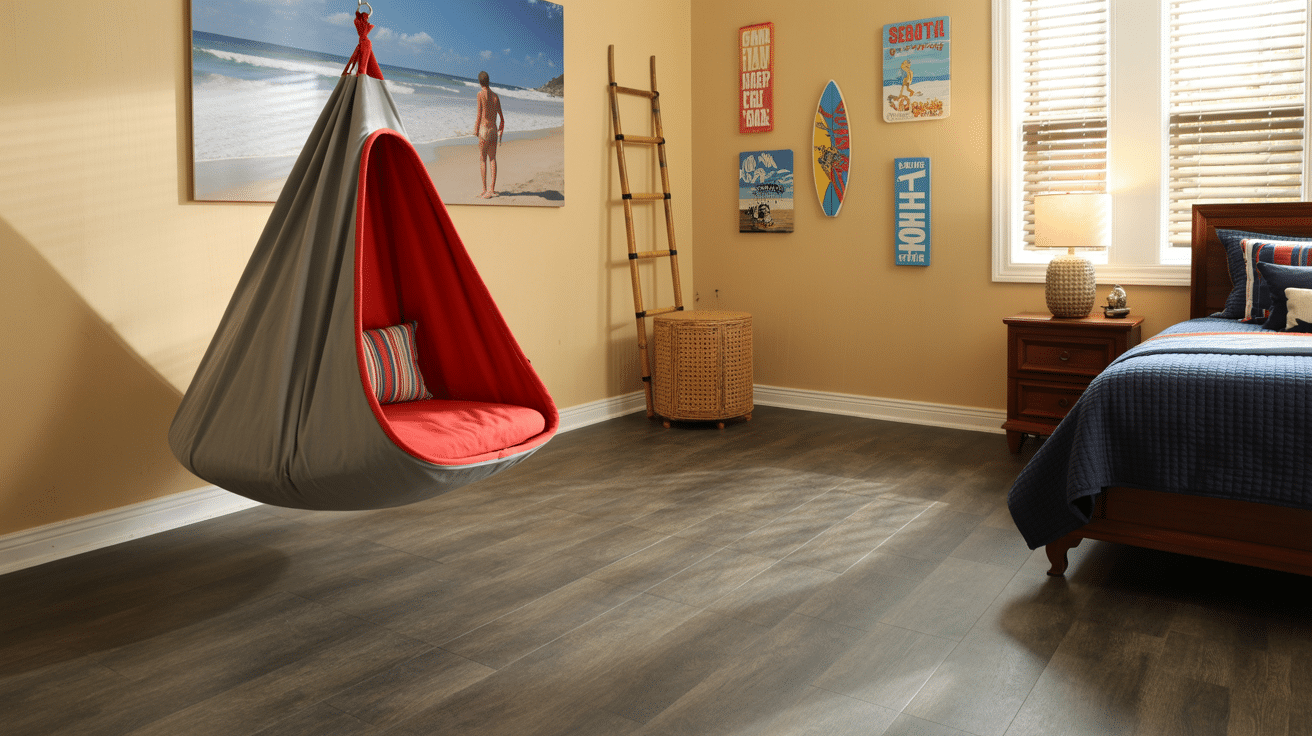 Cocoon chair like a tent