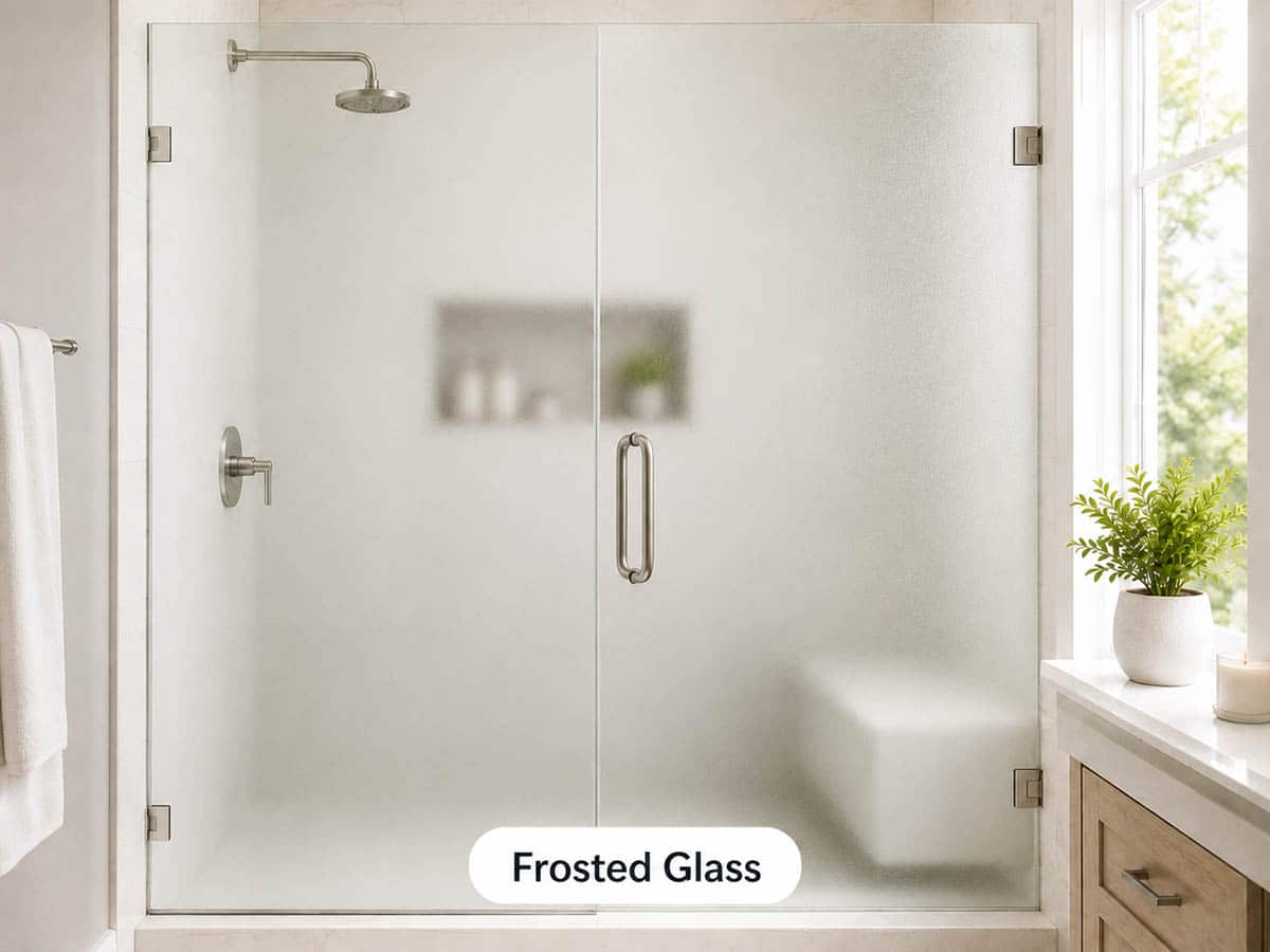 Frosted glass