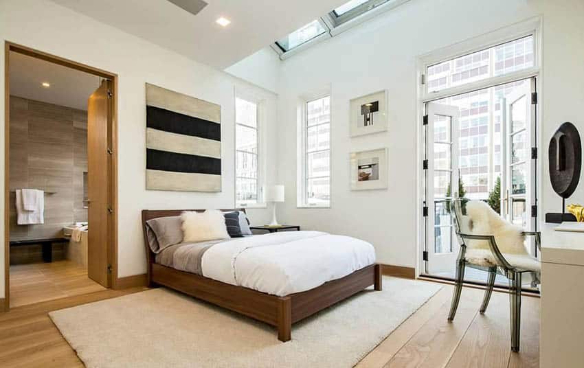 Urban modern bedroom design