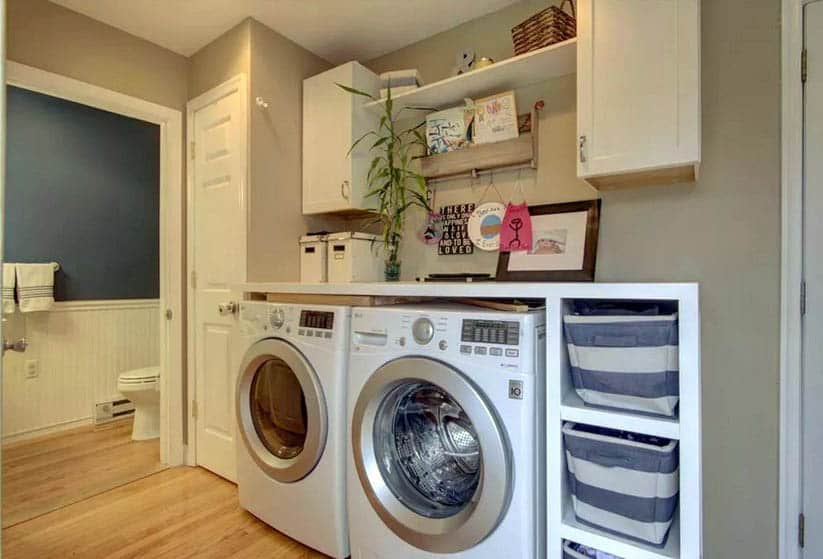 Small Unfinished Basement Laundry Room Ideas  bmpwe