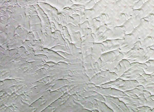 Slap brush ceiling texture