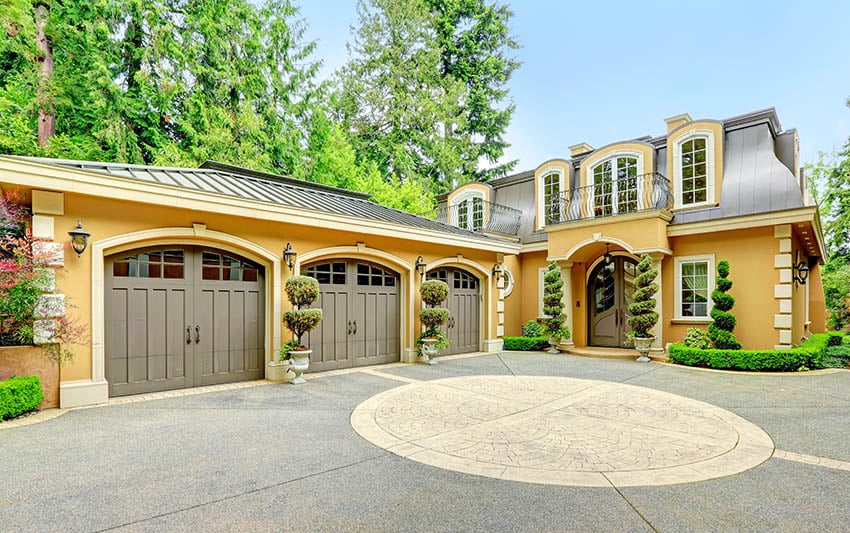 Luxury home with 3 car attached garage