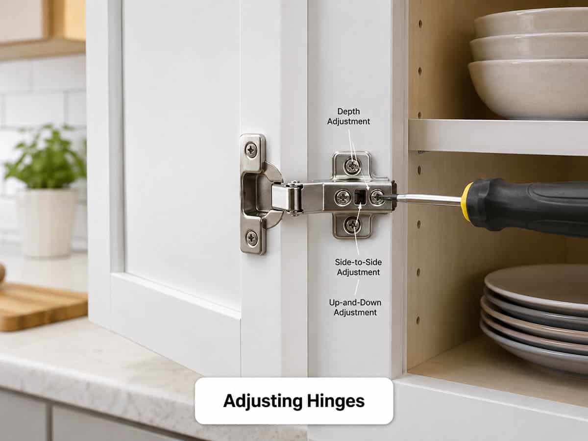 Adjusting hinge
