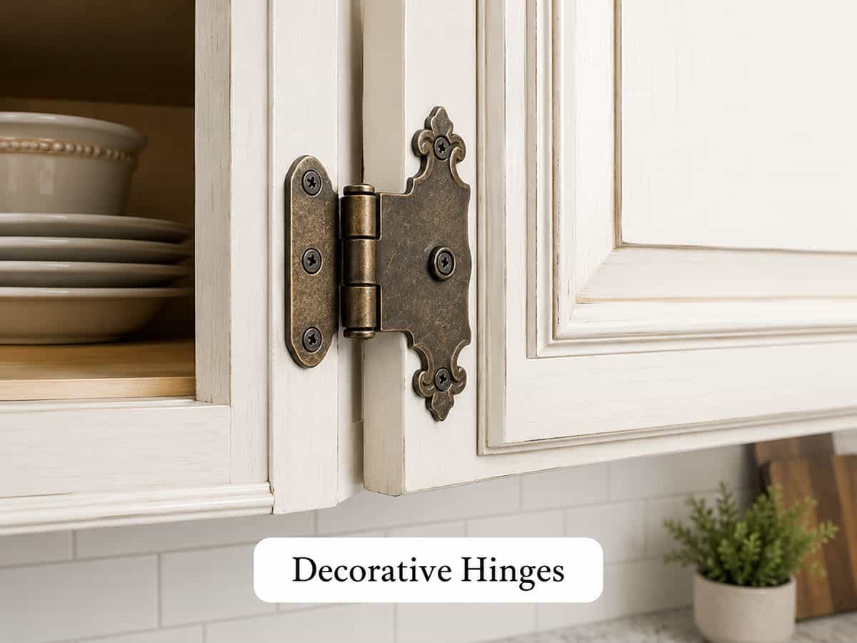 Decorative hinge