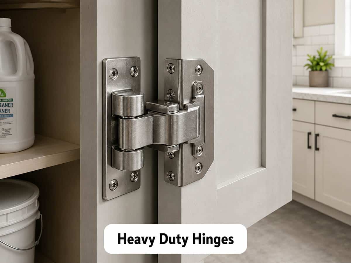 Heavy duty hinges