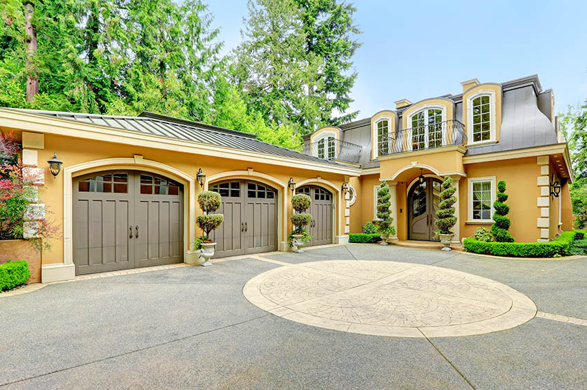 side swing garage doors