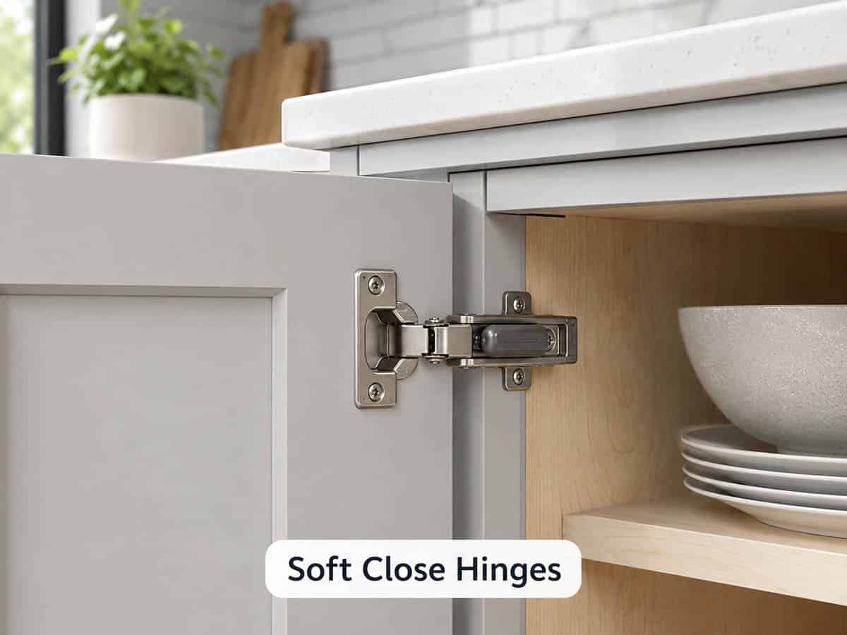 Soft close hinge