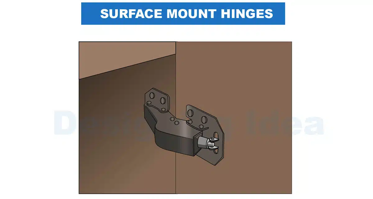 Surface hinge