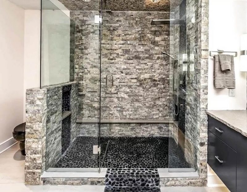 Pebble Tile Shower Floor (Popular Design Types ...