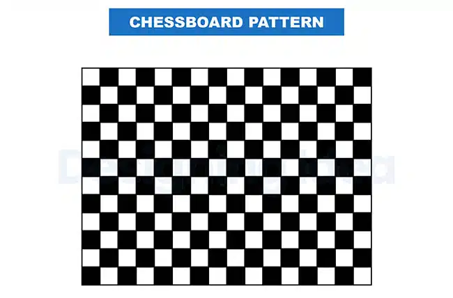 Chessboard pattern