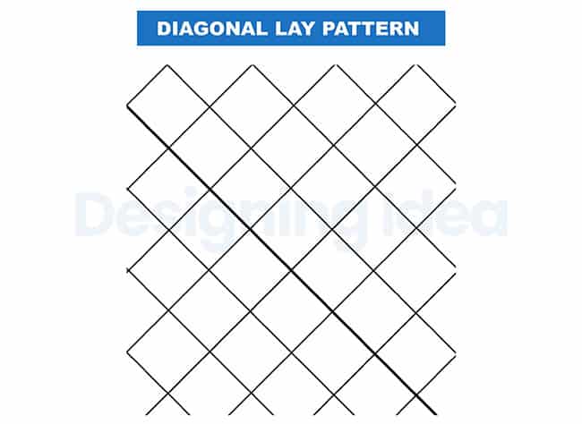Diagonal lay