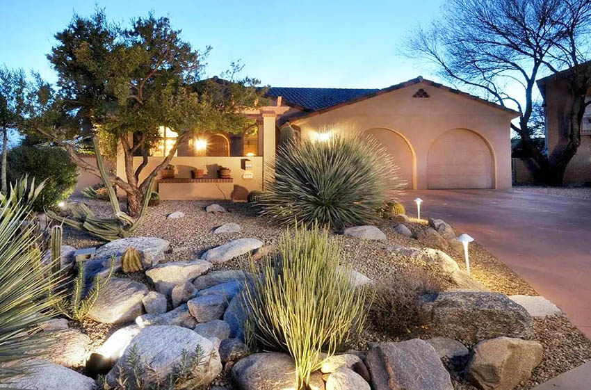 Desert Landscape Ideas (Yard Designs) - Designing Idea