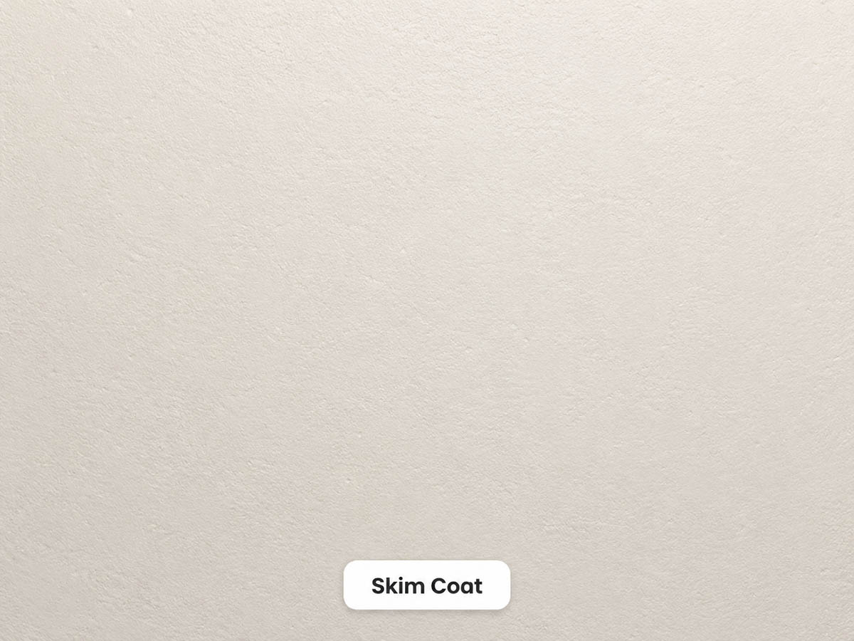 Skim coat texture