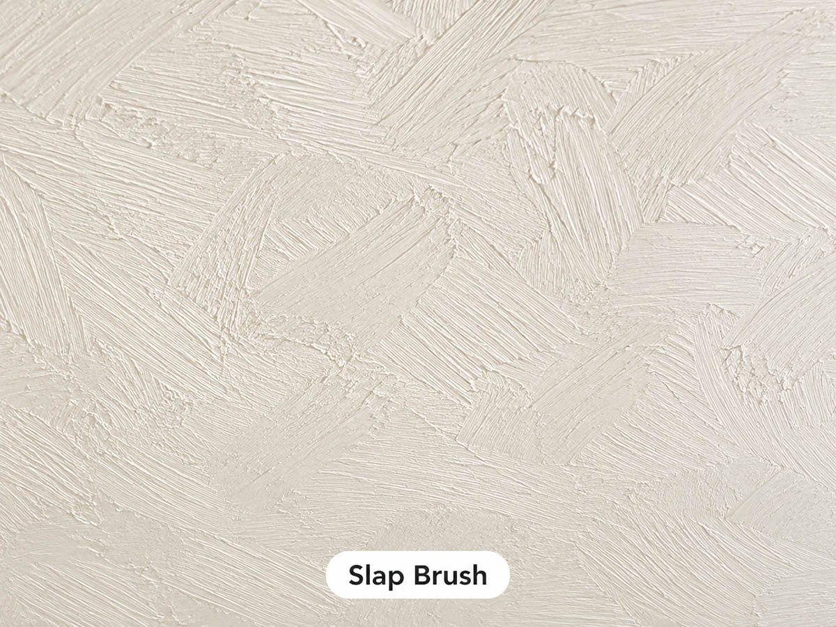 Slap brush texture
